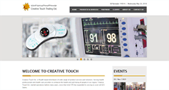 Desktop Screenshot of creativetouch.com.sa