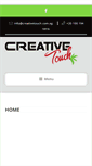 Mobile Screenshot of creativetouch.com.eg